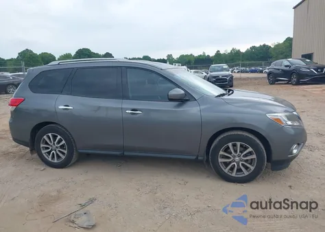 2016 Nissan Pathfinder Sv z USA, uszkodzony, nr VIN 5N1AR2MN0GC604535